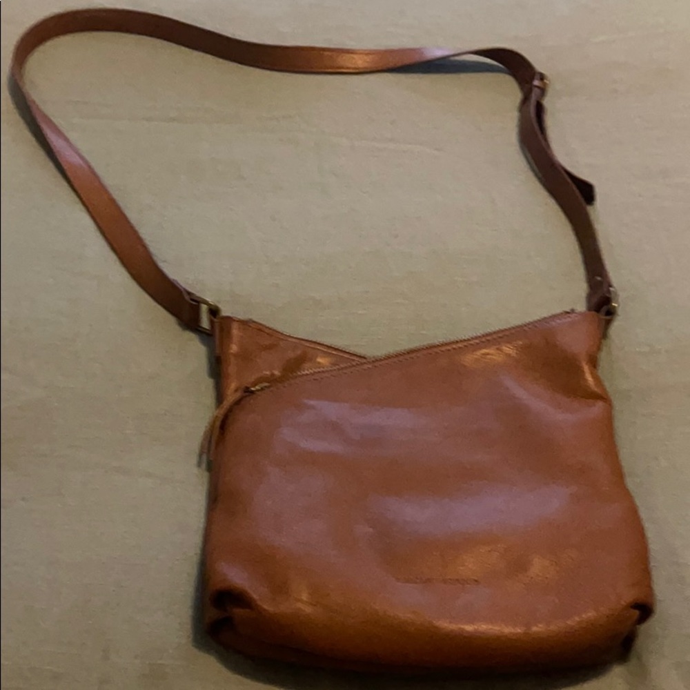 Lucky brand leather crossbody